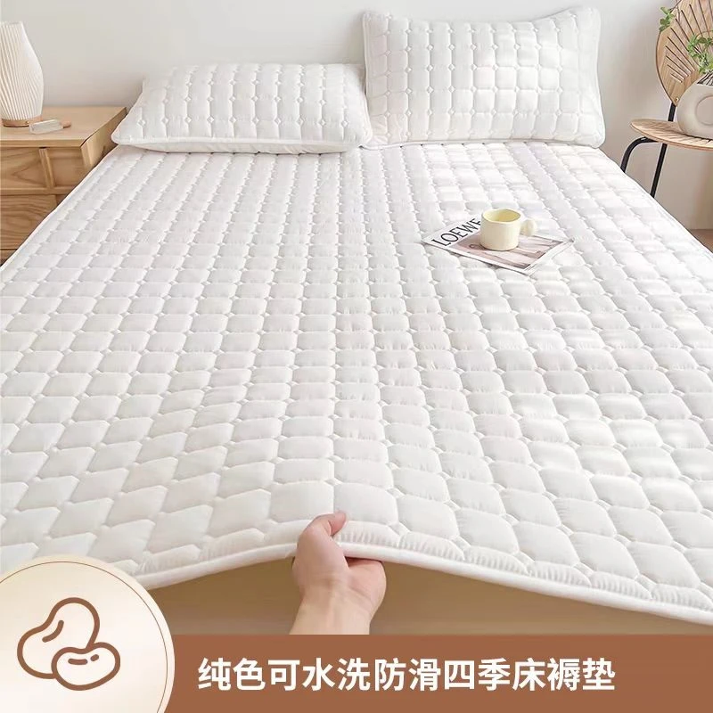 酒店专用床垫软垫宾馆席梦思床护垫民宿同款可水洗隔脏防滑保护垫