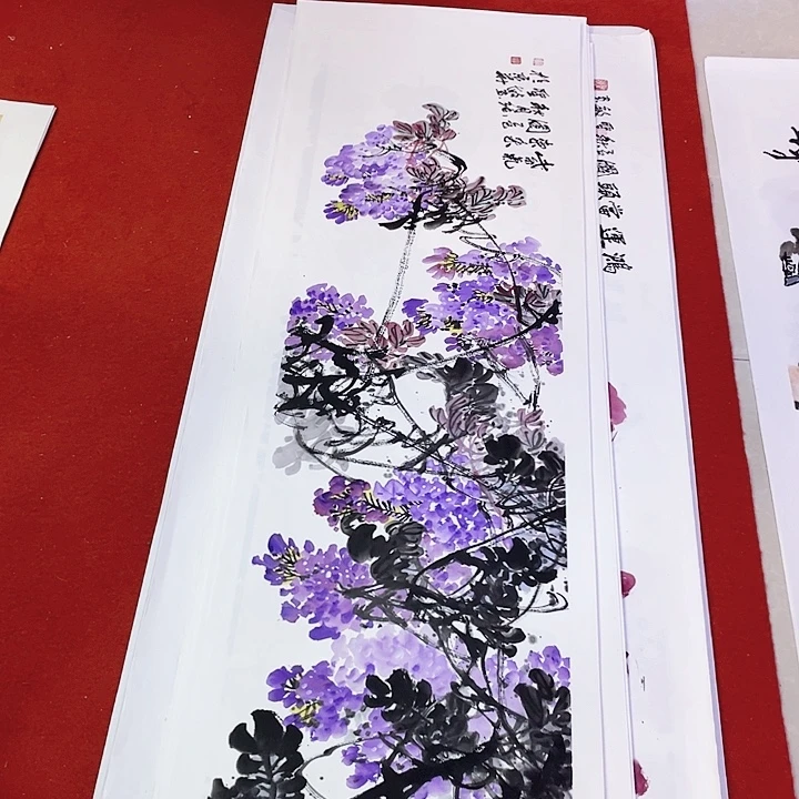 国画张圣敏先生纯手绘作品