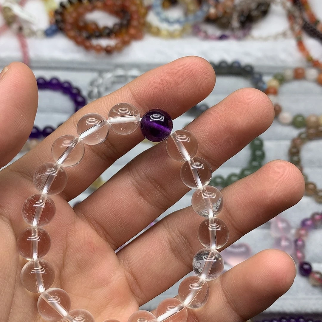 水晶手链未镶嵌水晶