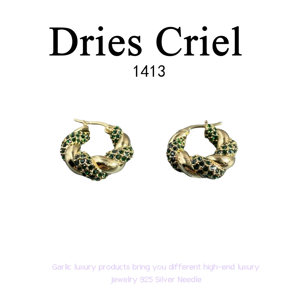 铜合金耳饰 Dries Criel耳饰-1413  X