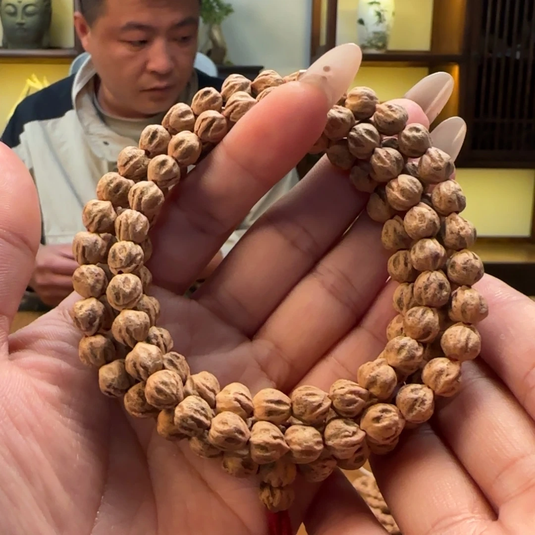 手串柏香籽/百香籽原桩莲花6➕