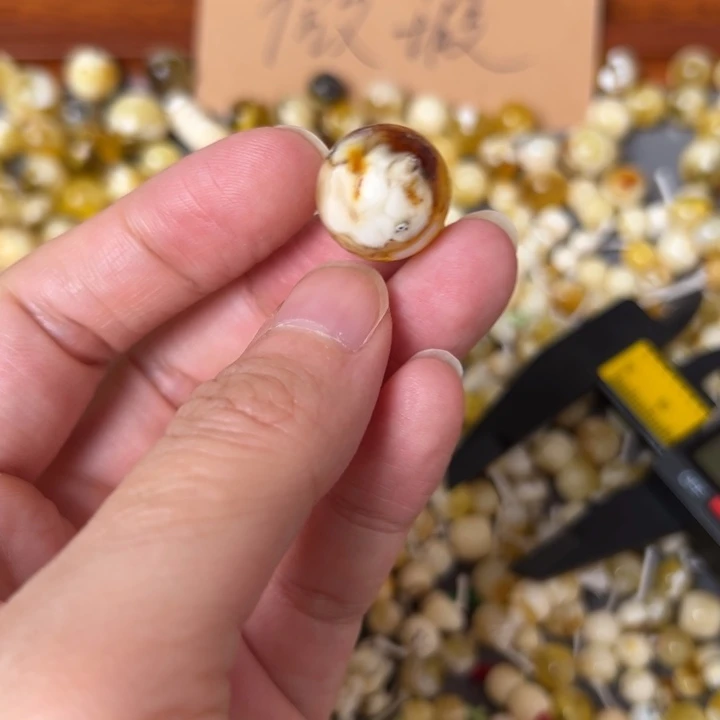 蜜蜡未镶嵌裸石16mm一个