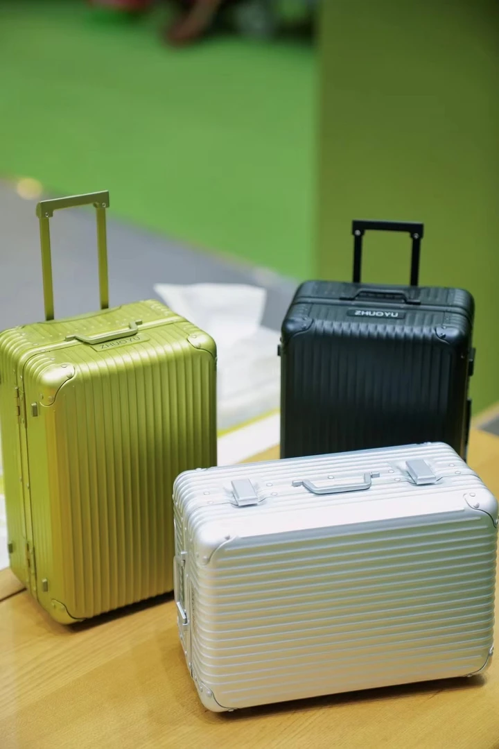 网红行李箱茶具箱茶事包（铝镁合金）（内衬纯手工缝制）高端小型2025