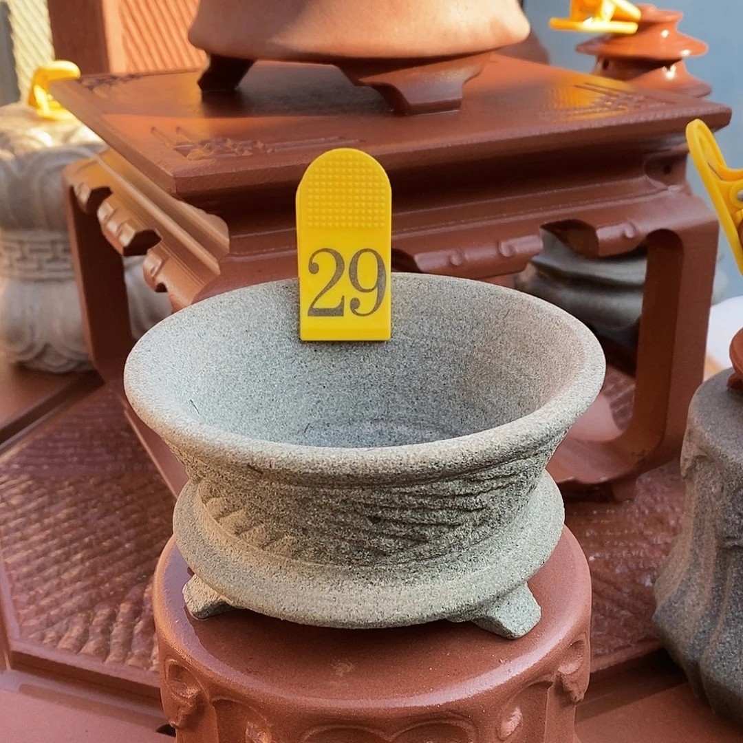 品格石器石头花盆