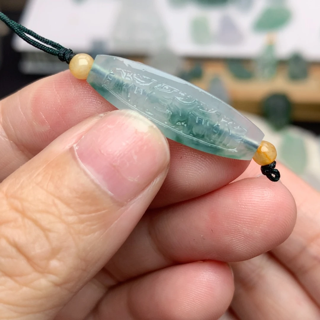 未镶嵌定制翡翠桶珠