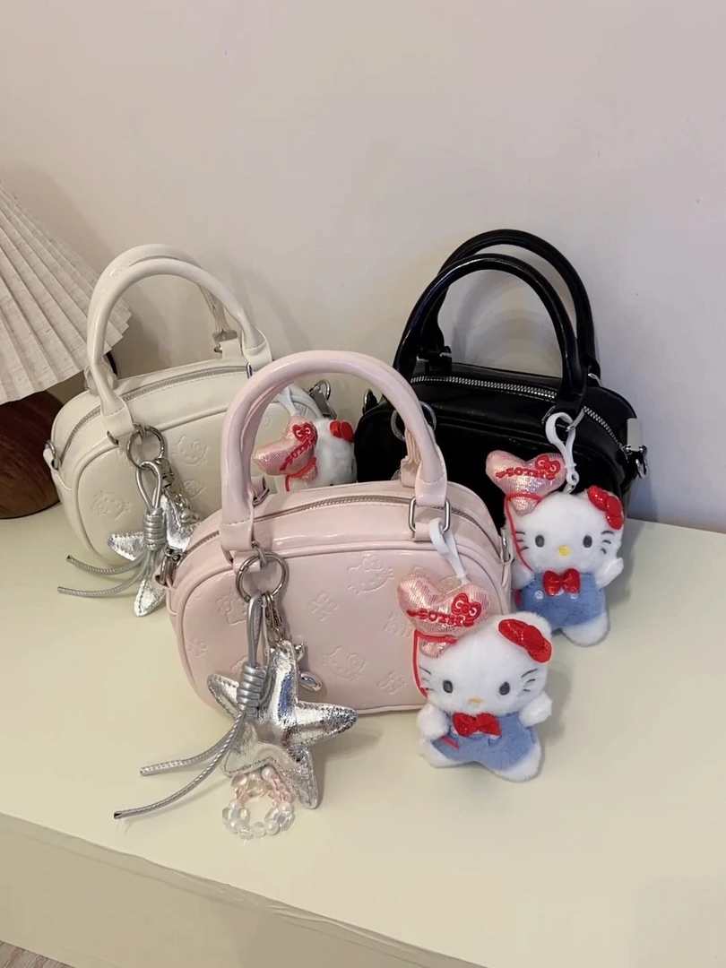 今年流行爆款小包包卡通女式2025新款时尚百搭斜挎包手提保龄球包