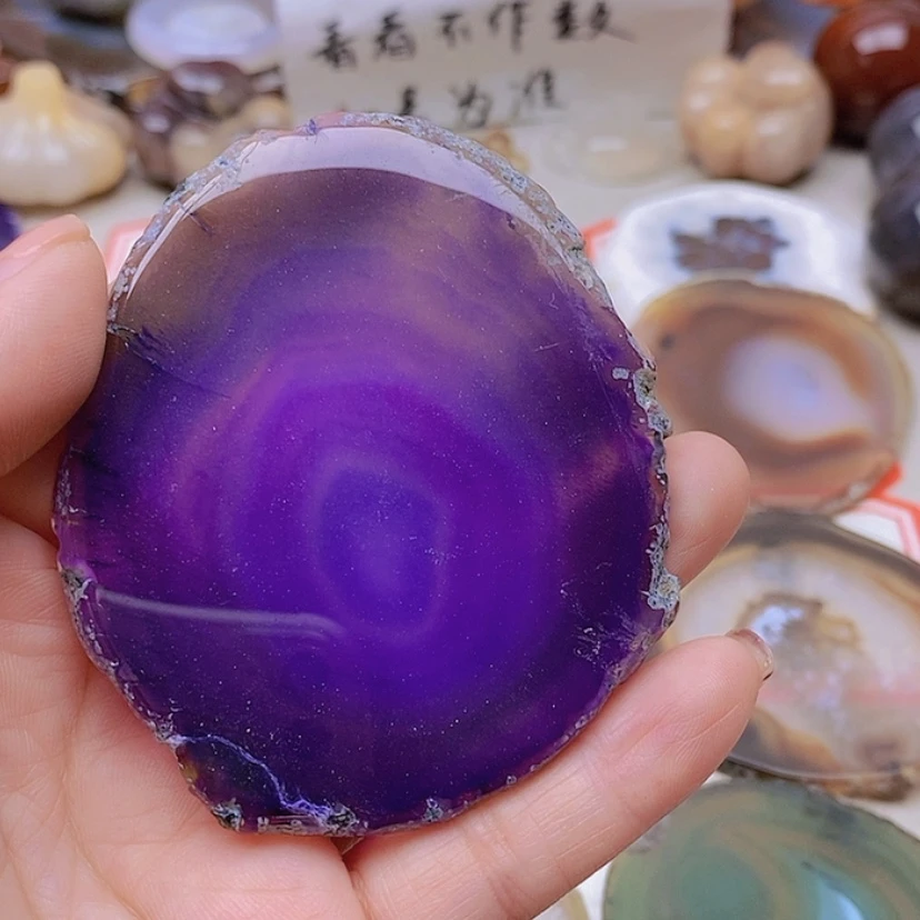 【闪购商品】未镶嵌玛瑙/玉髓珠宝半成品悠**b