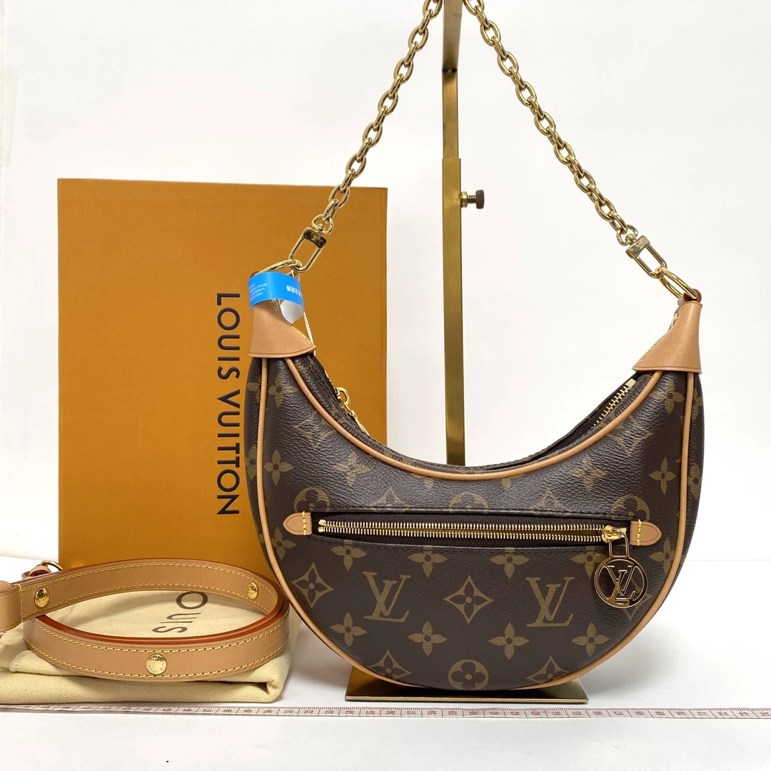 99新 LouisVuitton/路易威登 思斯专属 LV老花月亮包 LM2655