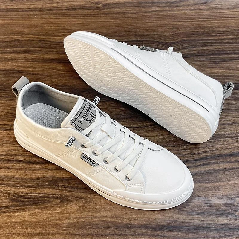 爱赫蒙男鞋2025新款运动小白鞋男款百搭休闲男士板鞋一脚蹬鞋子潮