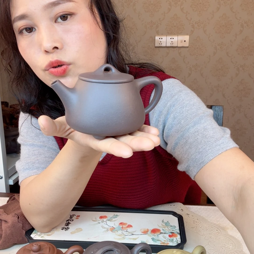 茶壶紫砂精工制作微暇