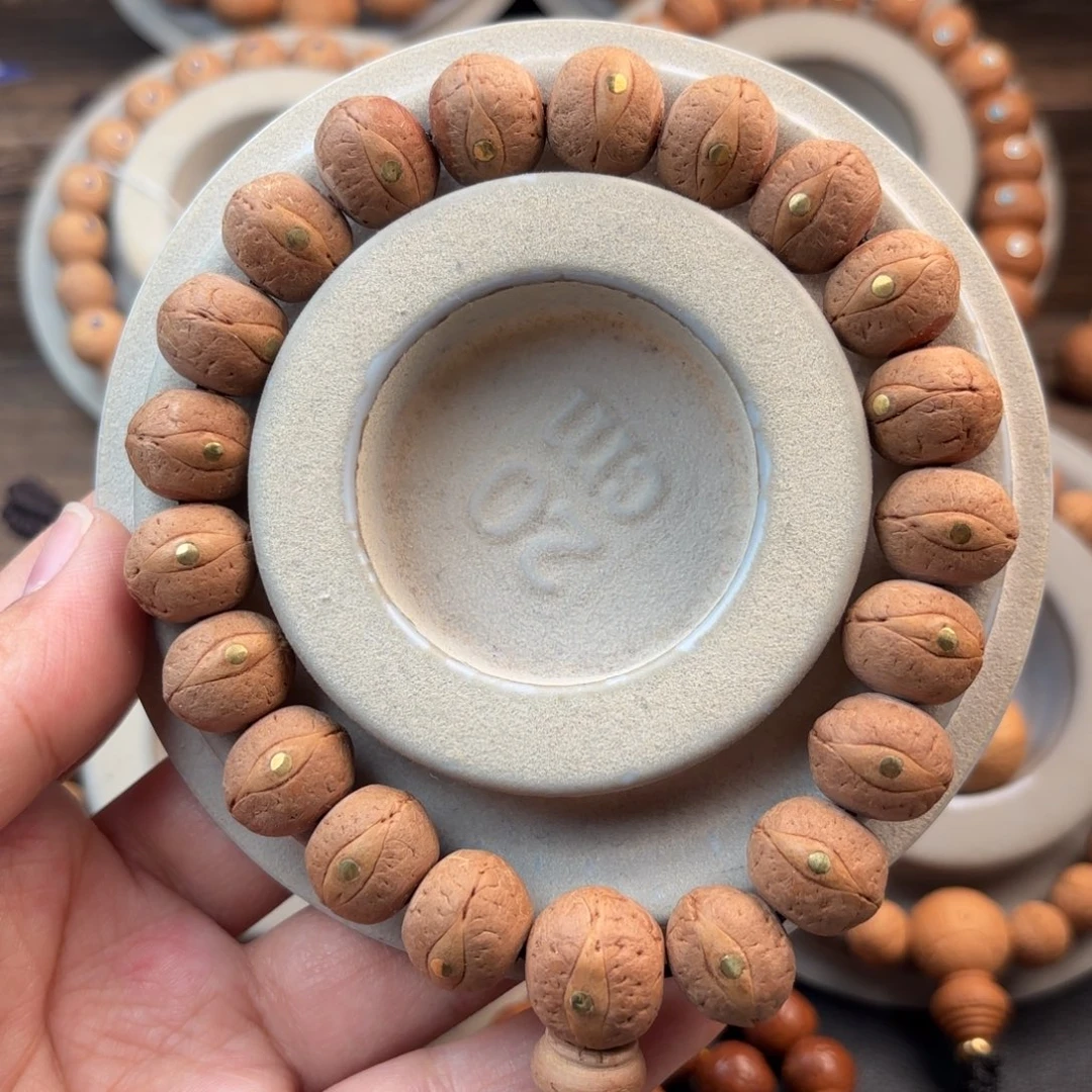 凤眼菩提手串14mm镶嵌