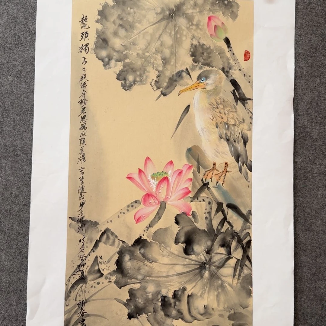 国画吴新春老师手绘作品