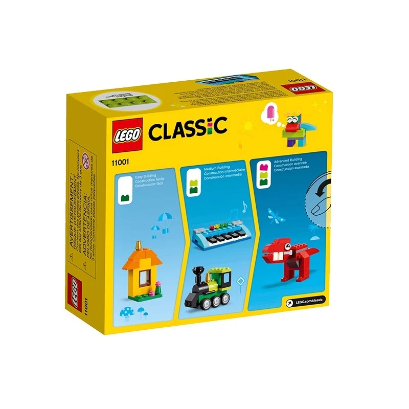 LEGO/乐高【冠希专属】（压盒）11001积木与创意 小颗粒积木