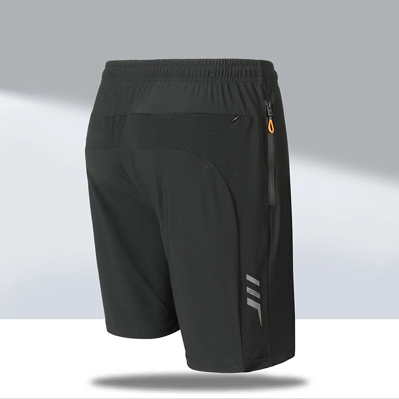 冰丝短裤男士夏季加肥大码休闲中裤运动速干五分裤潮流舒适弹力