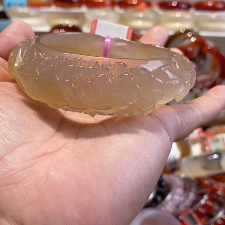 手镯玛瑙/玉髓未镶嵌鹿*秧