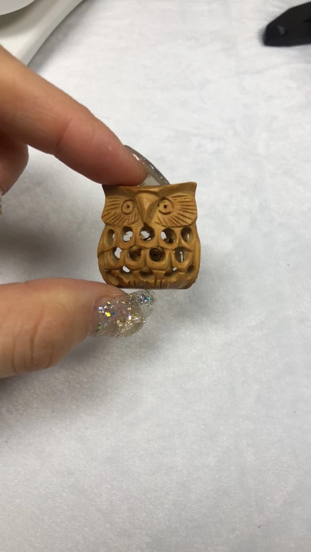 印度迈索尔老山檀香小把件