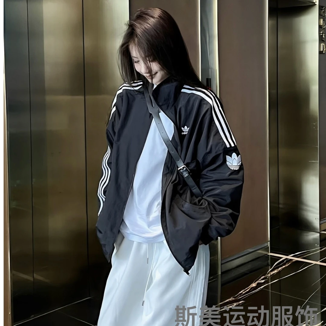 [商场撤柜]情侣款运动休闲刺绣外套7534