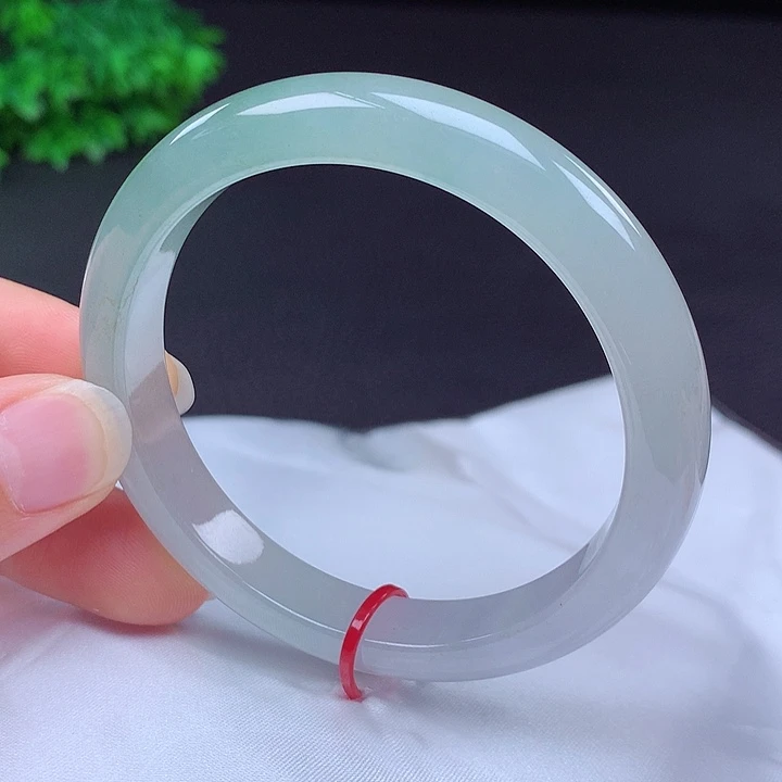 翡翠未镶嵌手镯56圈431548