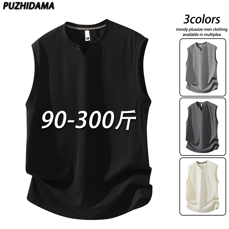 美式坎肩背心男士2025新款夏季休闲运动大码宽松简约无袖T恤潮牌