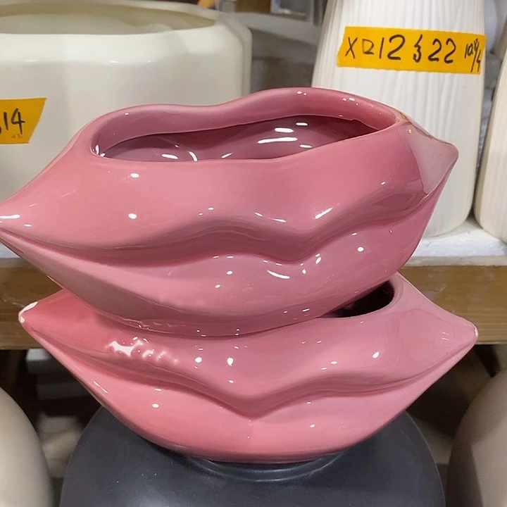 陶盆有孔 瑕疵针孔漏釉介意勿拍外口 12/24外高9