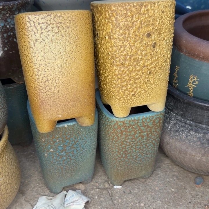 瑕疵花盆处理啦口10高15