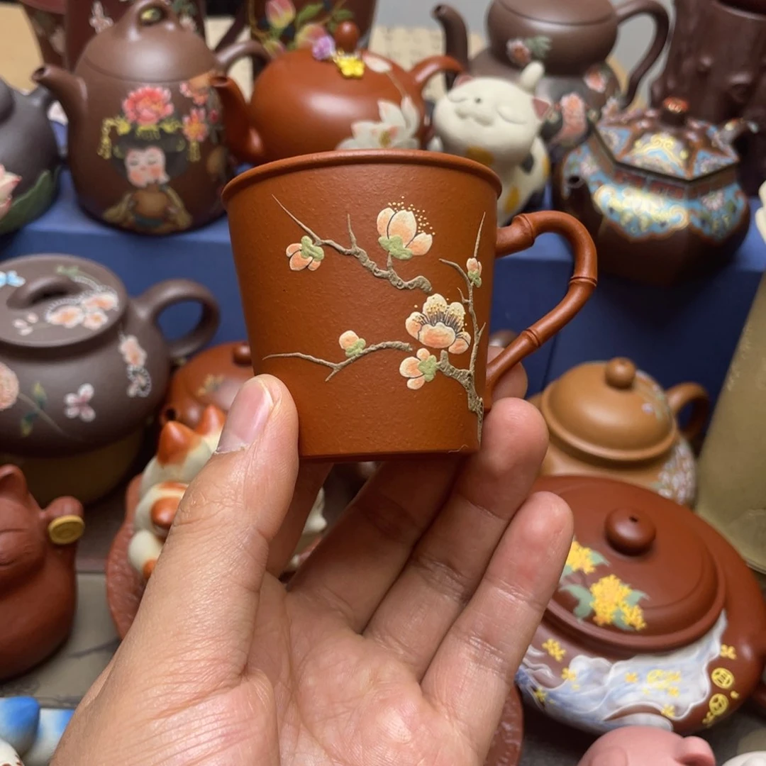 茶杯紫砂紫砂主人杯80cc