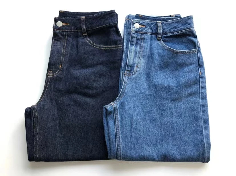 （品牌爆款）原单牛仔九分裤