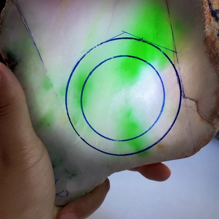 定制翡翠未镶嵌板料