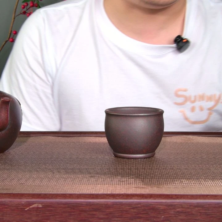茶杯紫砂高货放漏