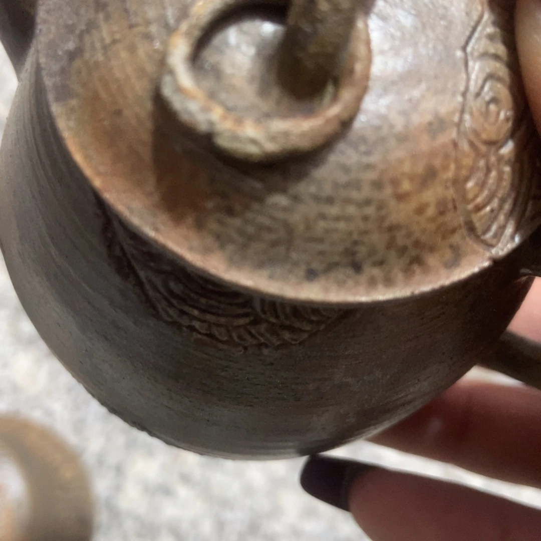 杯子灰****黑柴烧茶器福利瑕疵