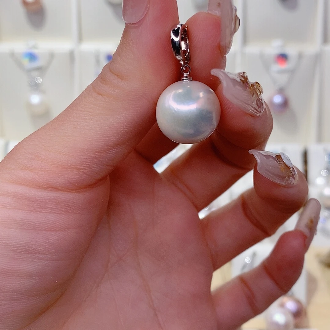 淡水珍珠未镶嵌吊坠(赠链)14➕