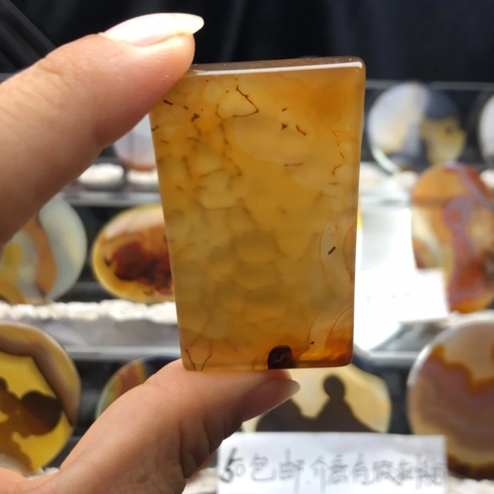 合金玛瑙/玉髓珠宝奇石28有瑕