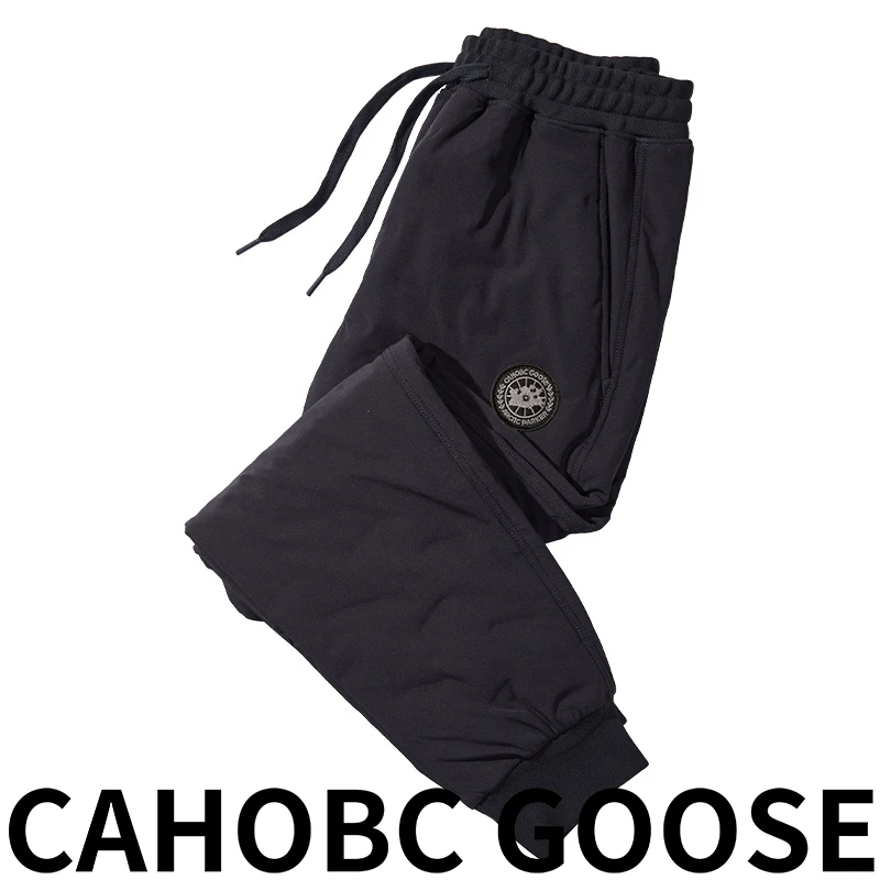 cahobc goose羽绒裤男冬季户外穿2025新款零下40度修身加厚保暖裤