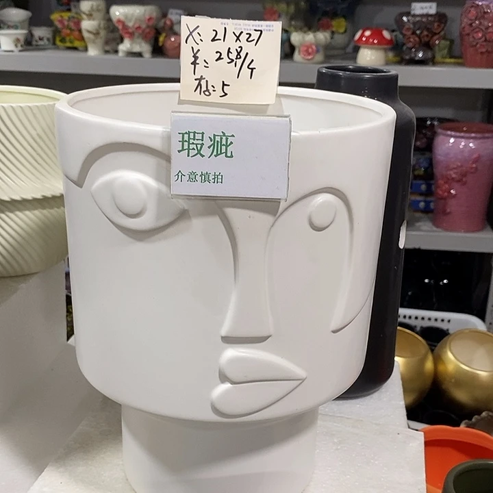 紫砂花盆多肉植物盆瑕疵有孔