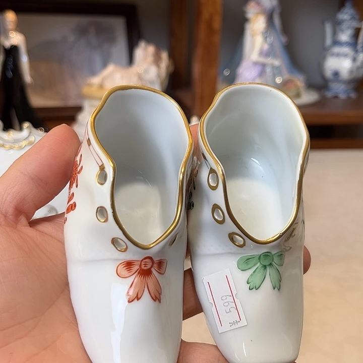 杯欧洲中古瓷器摆件