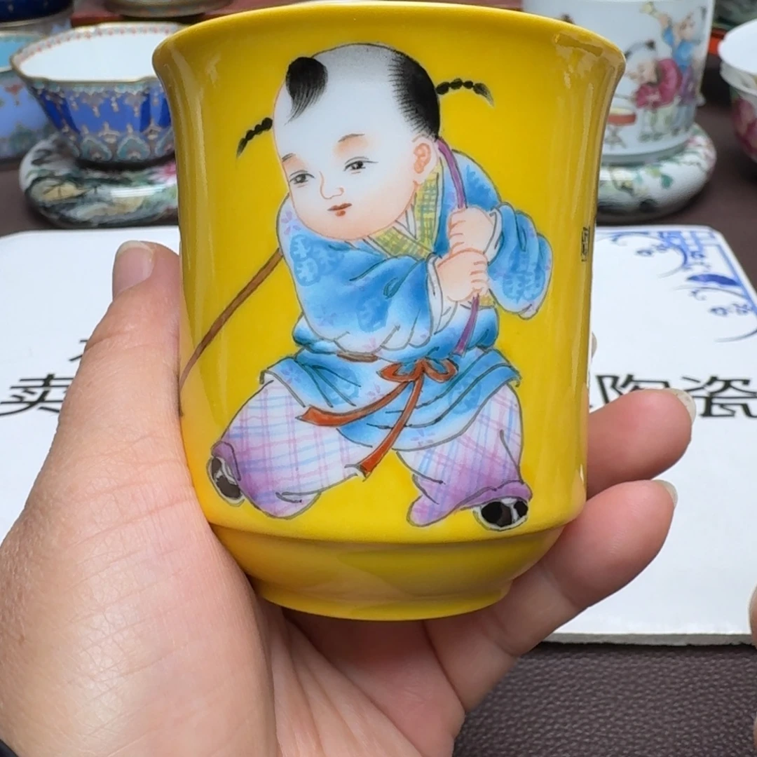 景德镇手工手绘展示