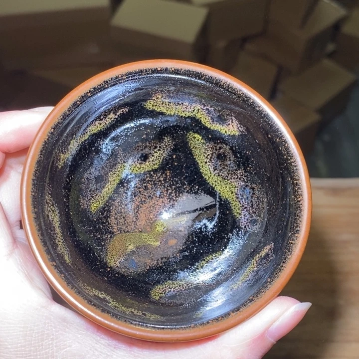 茶盏不带礼盒，建盏主人杯