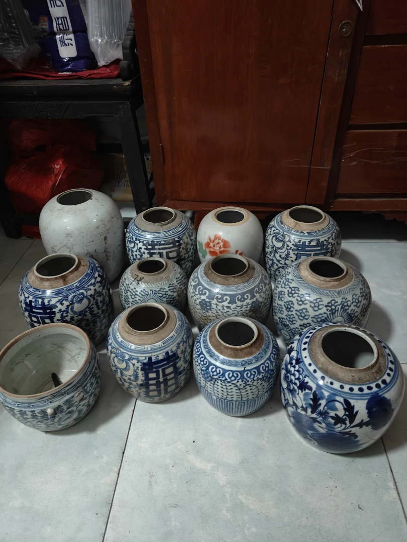 罐子摆件，养花插花摆件！单个价单个价