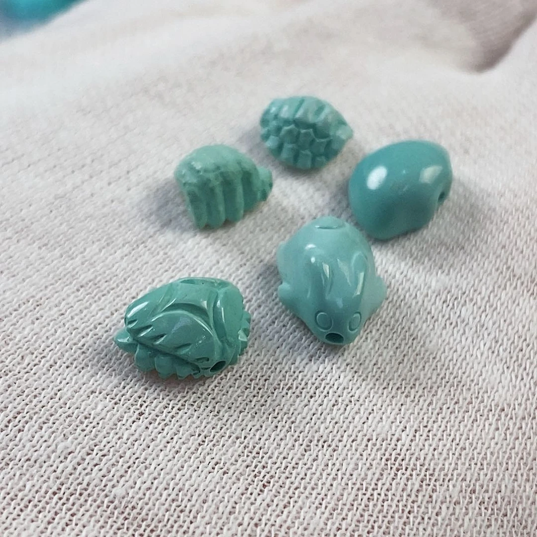 绿松石珠宝奇石未镶嵌*️****