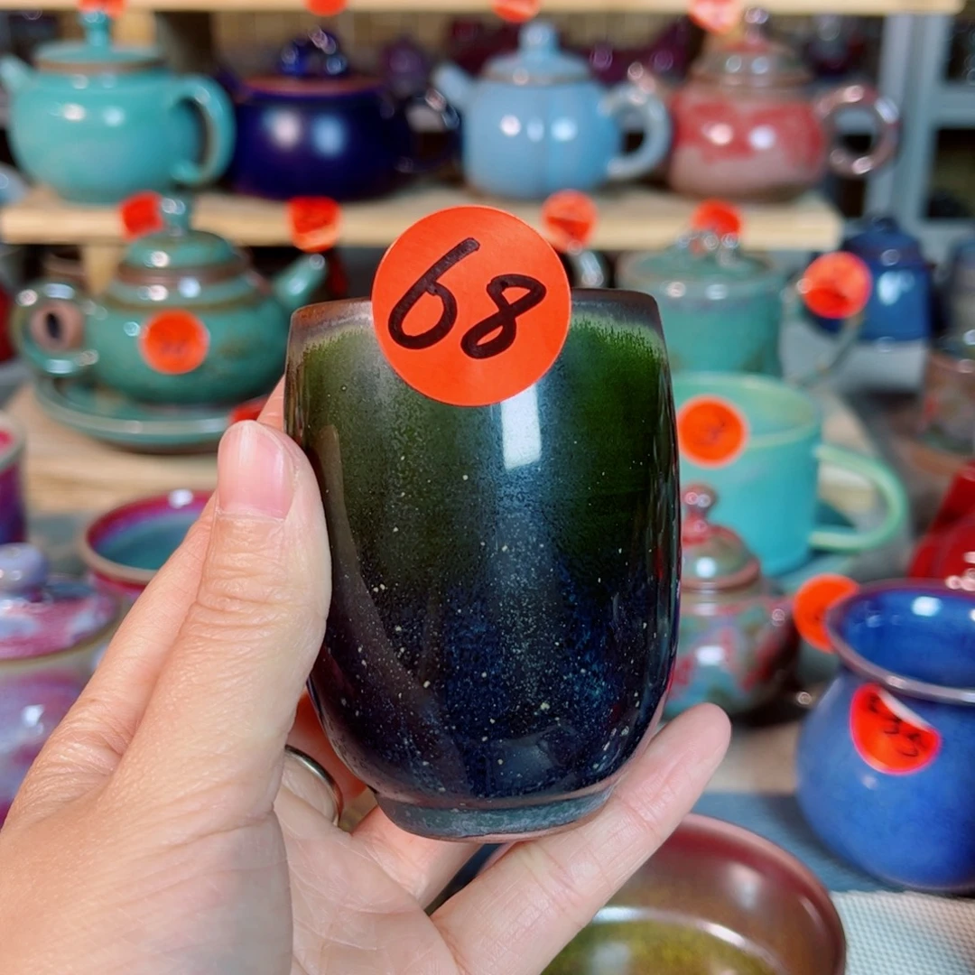 玥***爸神后钧瓷手工茶器