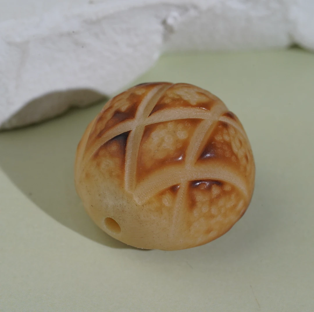 【铭记珠宝】牙牙果面包单珠4-DM259H153【多样性发一件】约19*14mm+