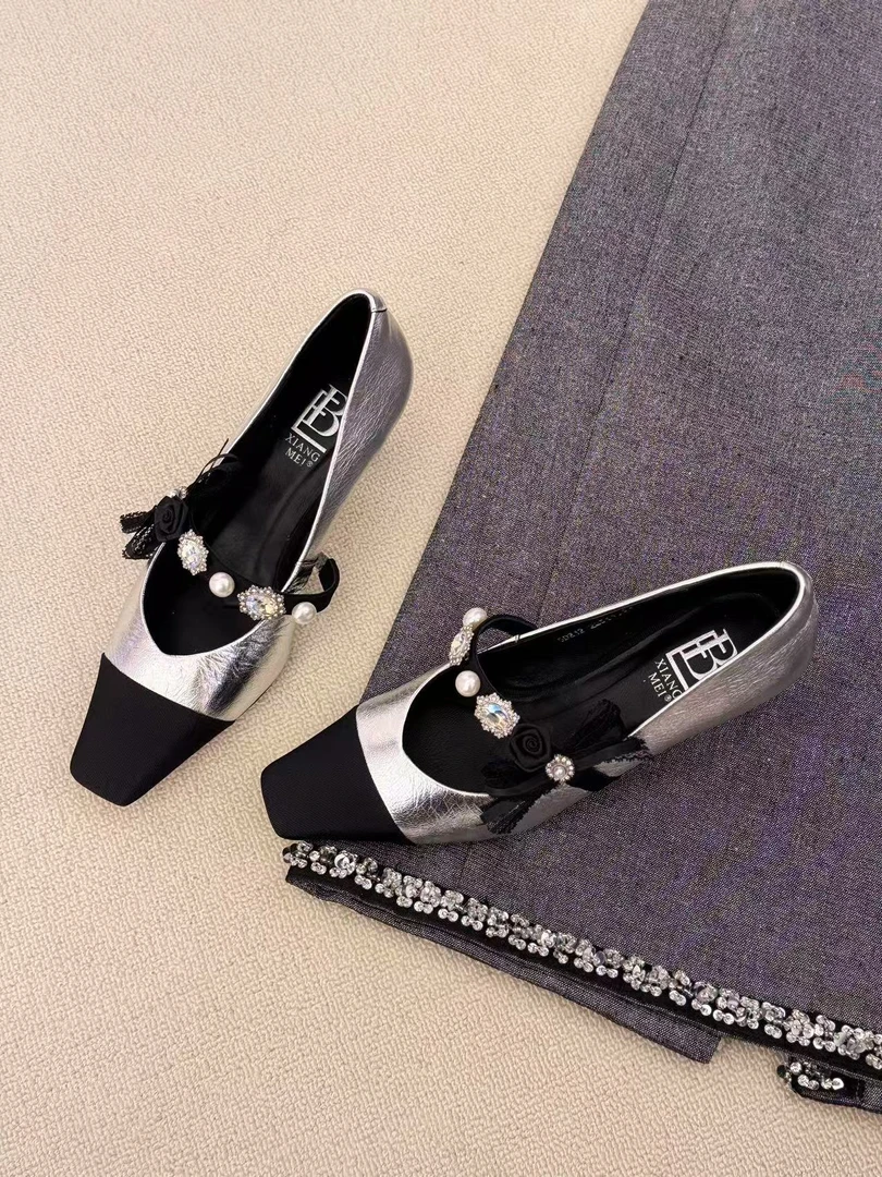 2025时尚高跟鞋女士气质百搭0303