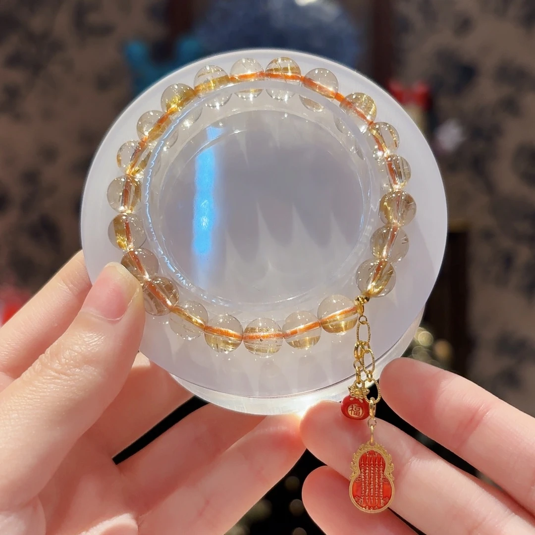 未镶嵌水晶手链手串