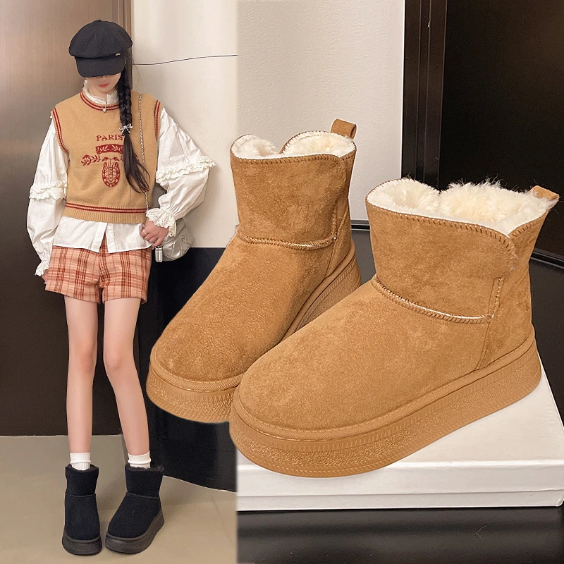 【向轩】【雪地靴系列】原创设计冬天保暖0下15-30保暖