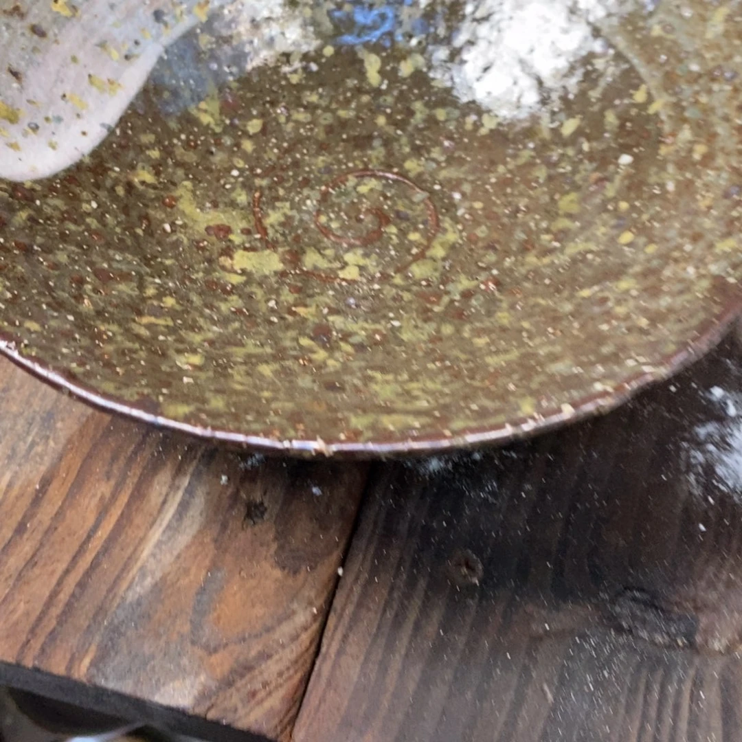 w***意浪鬼柴烧 釉绘柴烧 器皿