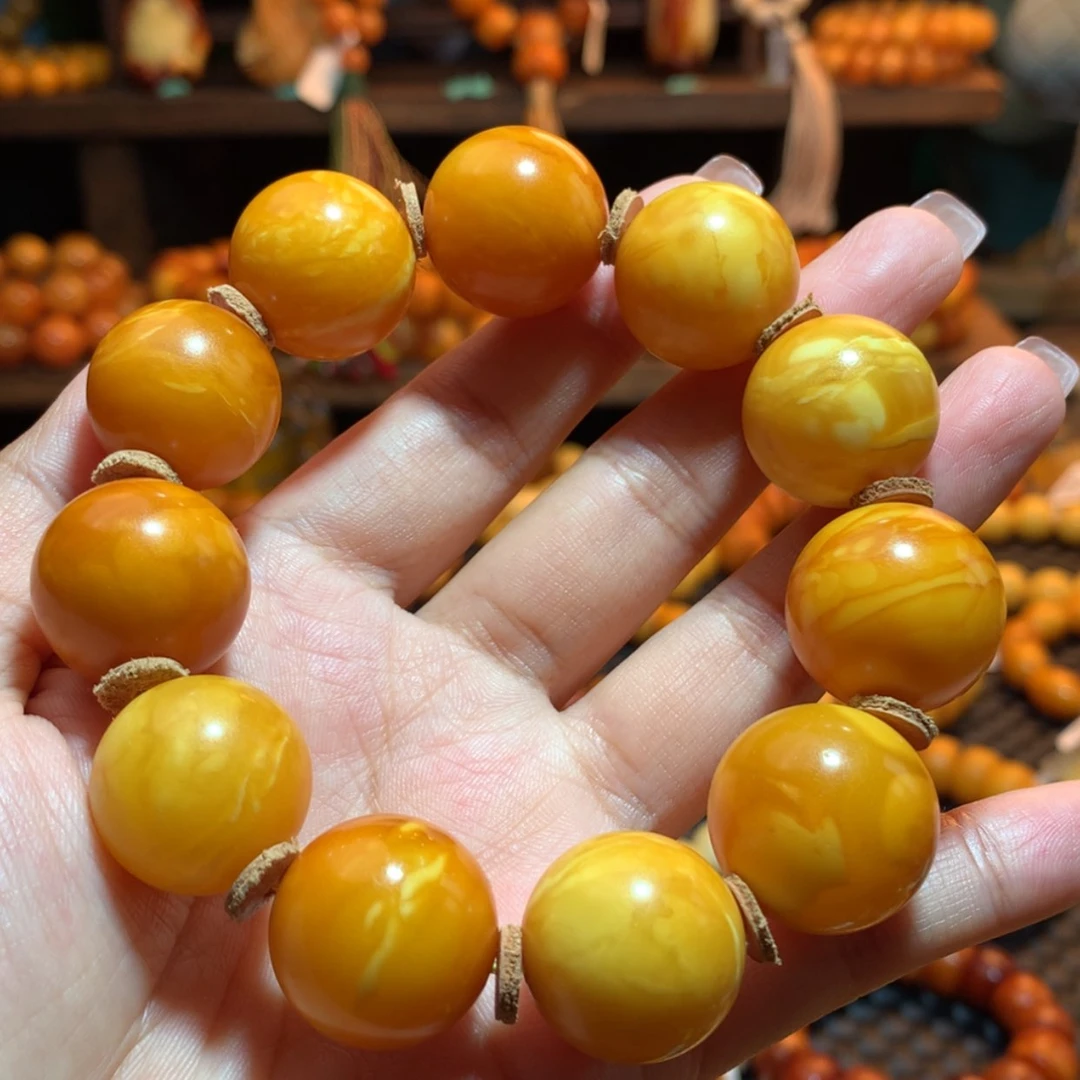 【闪购商品】手串蜜蜡未镶嵌蜜蜡手串
