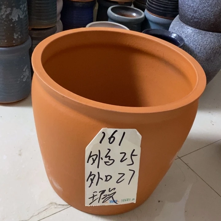 粗陶红陶绿植花盆761