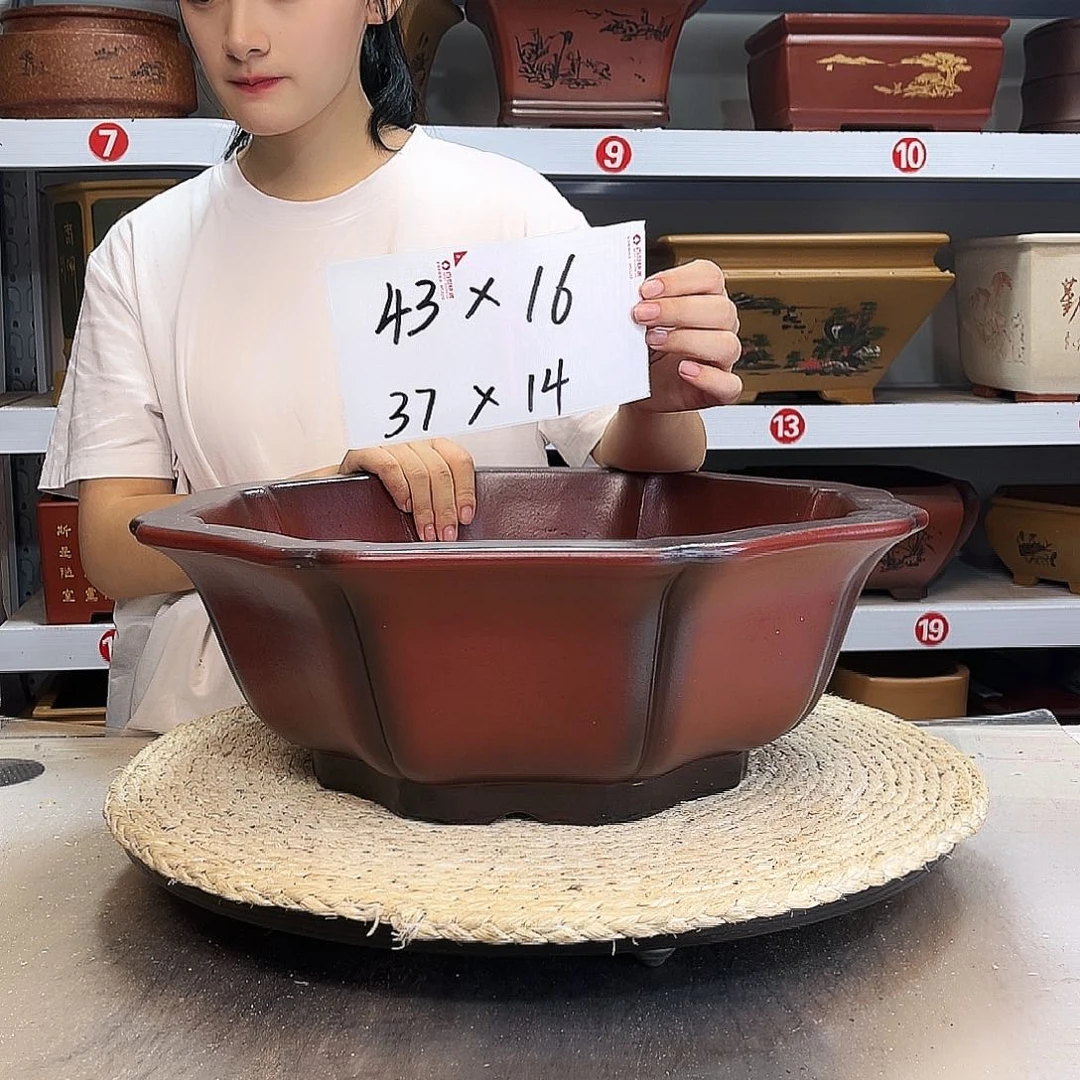 紫泥花盆紫砂花盆