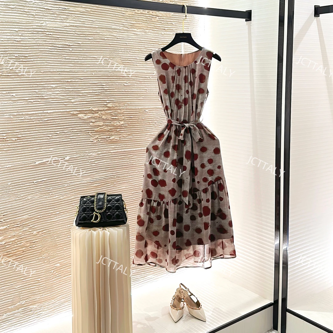 【轩轩】度假风夏季新款短袖显瘦国风系减龄碎花连衣裙宽松W-A278