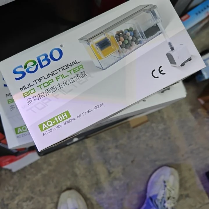 Aq 16h400L流量，4W电机带滤材，带棉带泵。